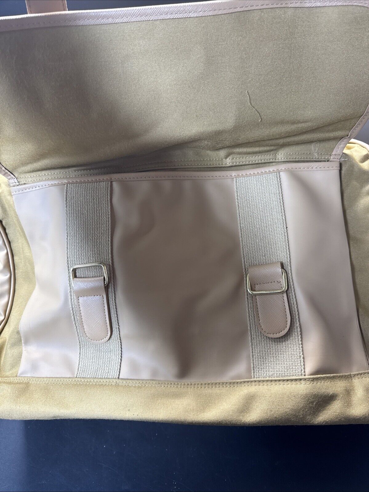 Vintage Calvin Klein Carry On Bag - Beige