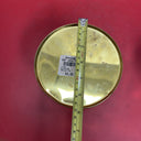 Vintage Fortunoff  Solid Brass Round Flower Pots Set of 2