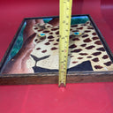 Vintage Painting Tiger Haiti Jungle