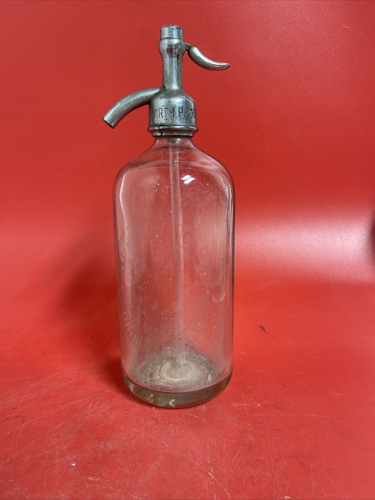 Vintage  Bottle Wirth Products CO.Union City,N.J.