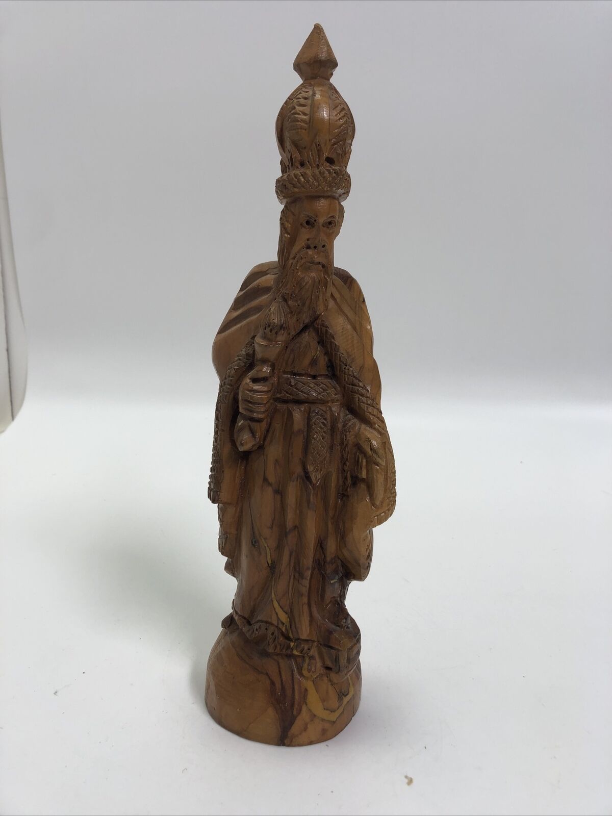Chinese Exquisite Hand-carved Guanyin Carving Boxwood statue