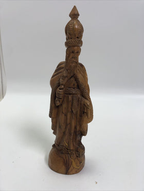 Chinese Exquisite Hand-carved Guanyin Carving Boxwood statue