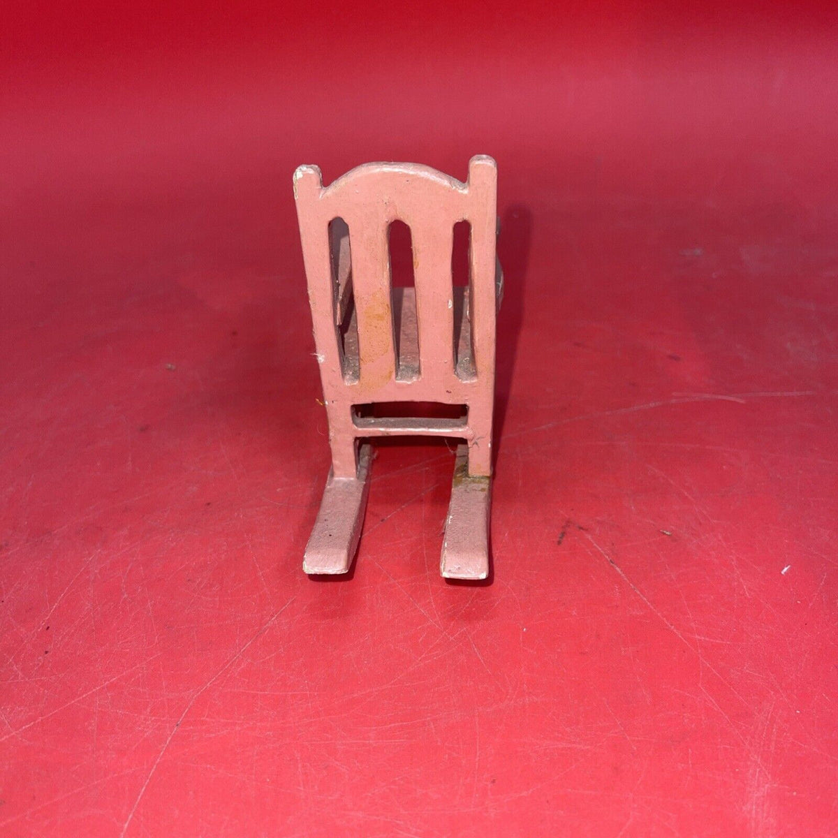 Vintage Dollhouse Miniature Chair Furniture Set 4