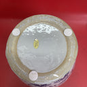 Chinese Asian Blue & White Porcelain Vase Flower Designs