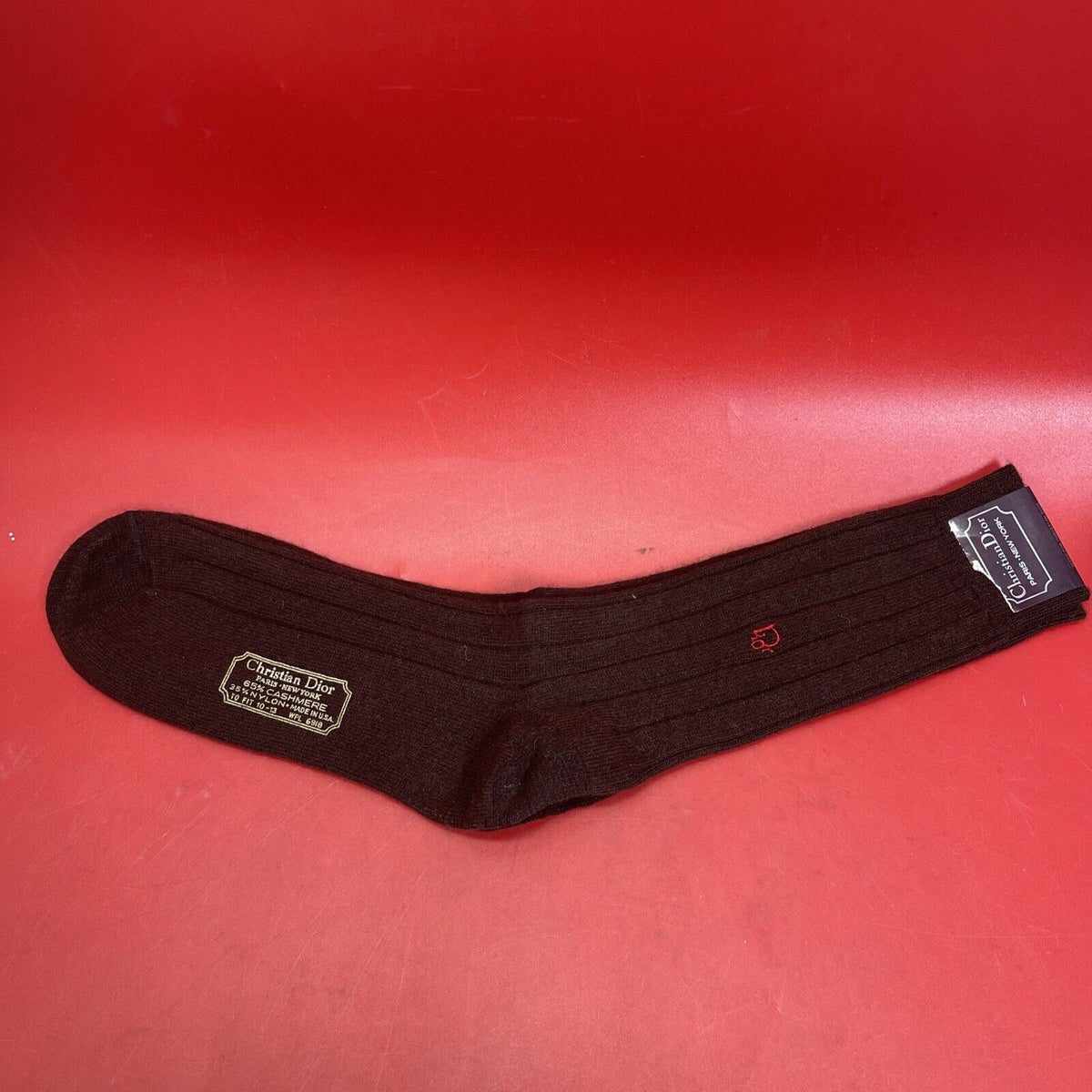 Vintage Socks Lot 7 .(10-13 )Made In USA