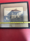 Vintage PHOTO OF Family  IN PORCH HOUSE