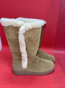 Universal Thread Genuine Suede Winter Boots Women’s Size 10 Daniela Faux Fur