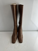 Diba Leather Boot Heels, 7420 Ashton British Tan, Brown Size 8M