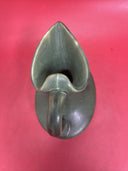 Arts and Crafts Hampshire Matte Green  Pottery Pitcher Vase 6”