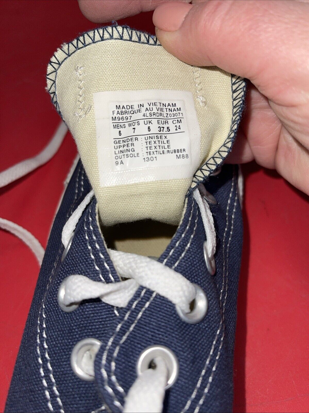 Size 5 - Converse Chuck Taylor All Star Low Charcoal