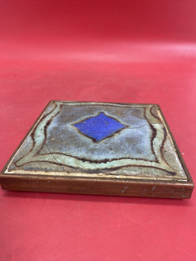 Vintage tiles with American encaustic decor