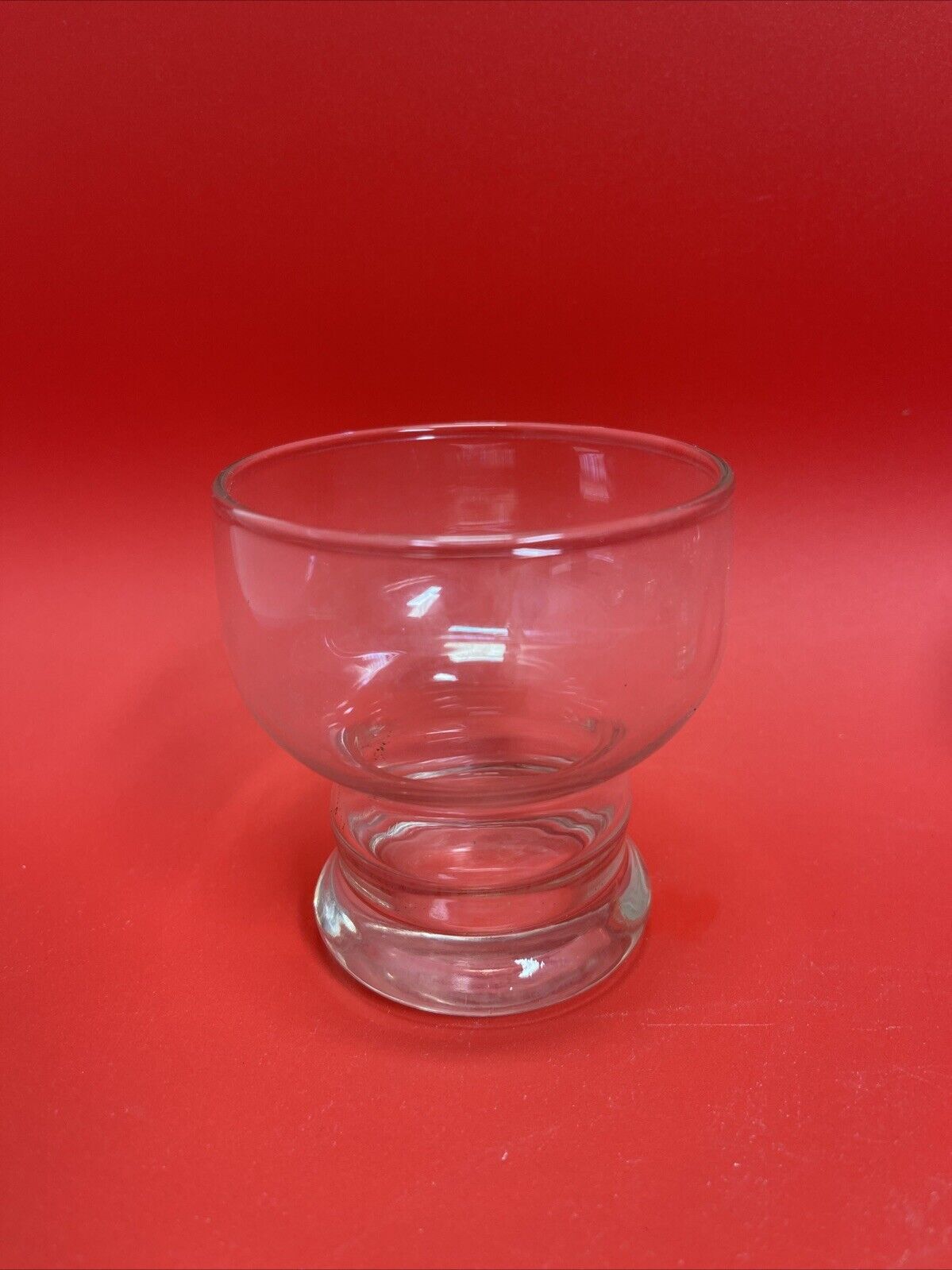 Vintage Clear Low Ball Old Fashion Rock Glasses~6oz. Set 7