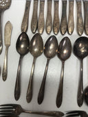 Oneida Community Tudor Plate Queen Bess Flatware 50pc