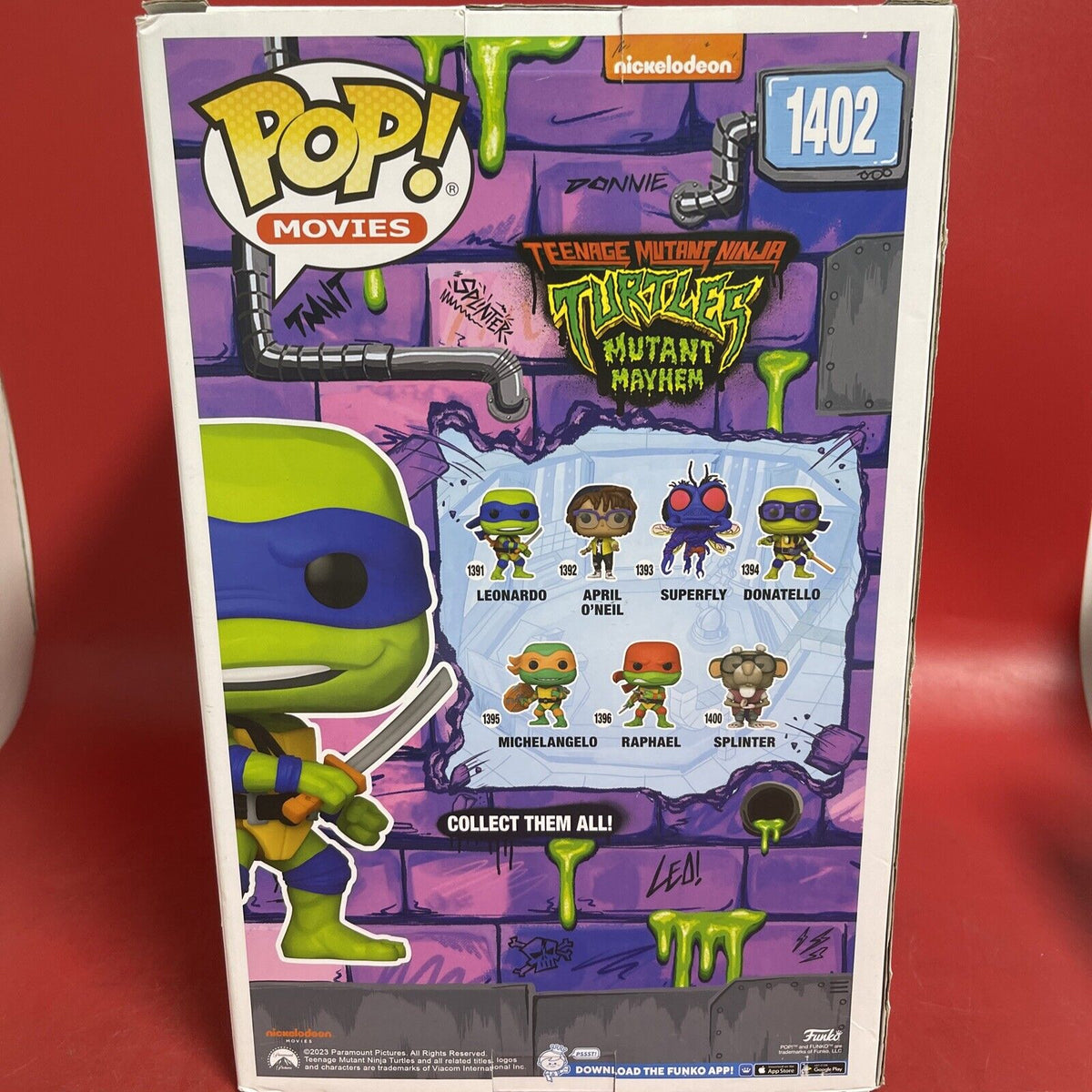 Funko POP! Movies: Teenage Mutant Ninja Turtles Mutant Mayhem - Jumbo Leonardo