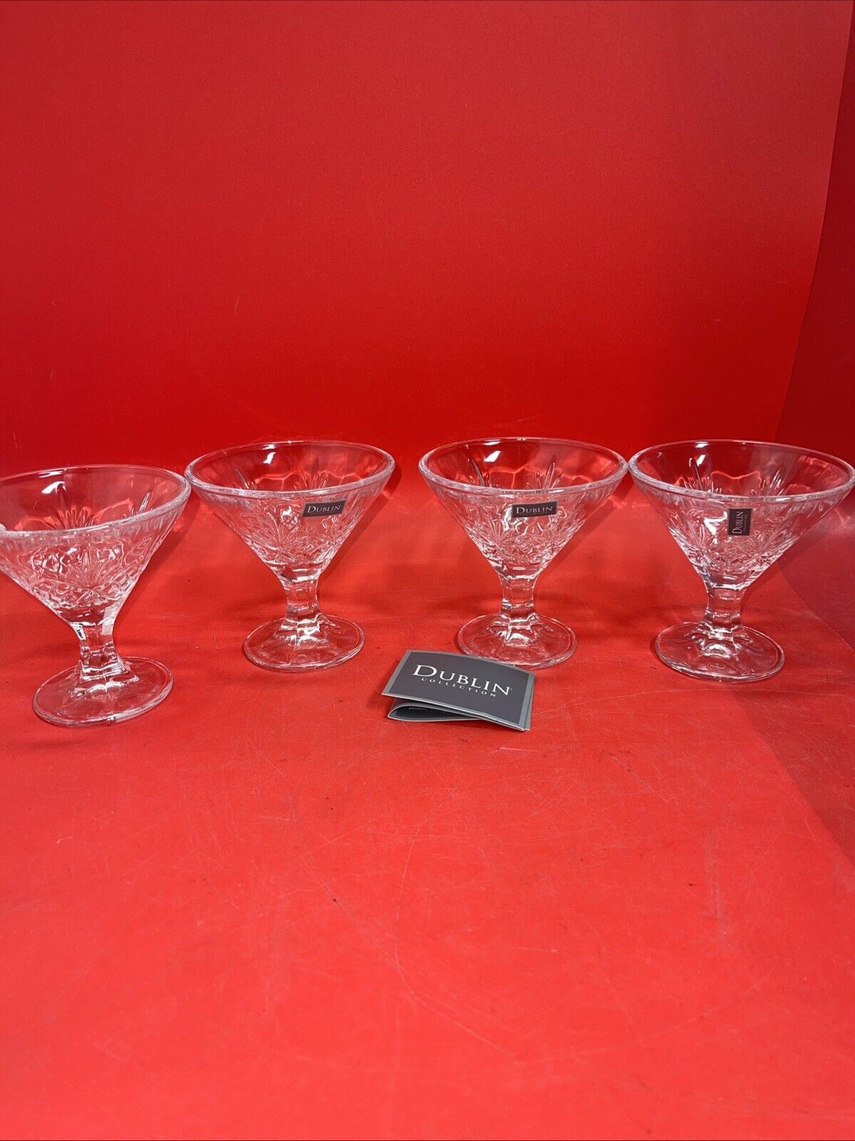 Dublin Collection Martini Glasses - Set of 4