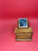 Vintage Bedroom Dresser with Mirror and Wardrobe by Hall's Lifetime Toys