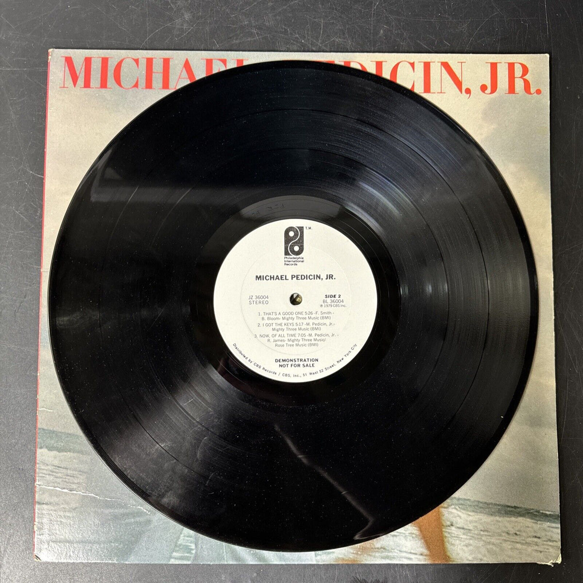 Michael Pedicin Jr Slef Titled LP Vinyl Record 1979