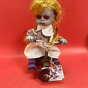 ANIMATED 12” Tri-Cycle RED HEAD GIRL FIGURE "ALL I WANT TO DO IS PLAY WITH YOU"