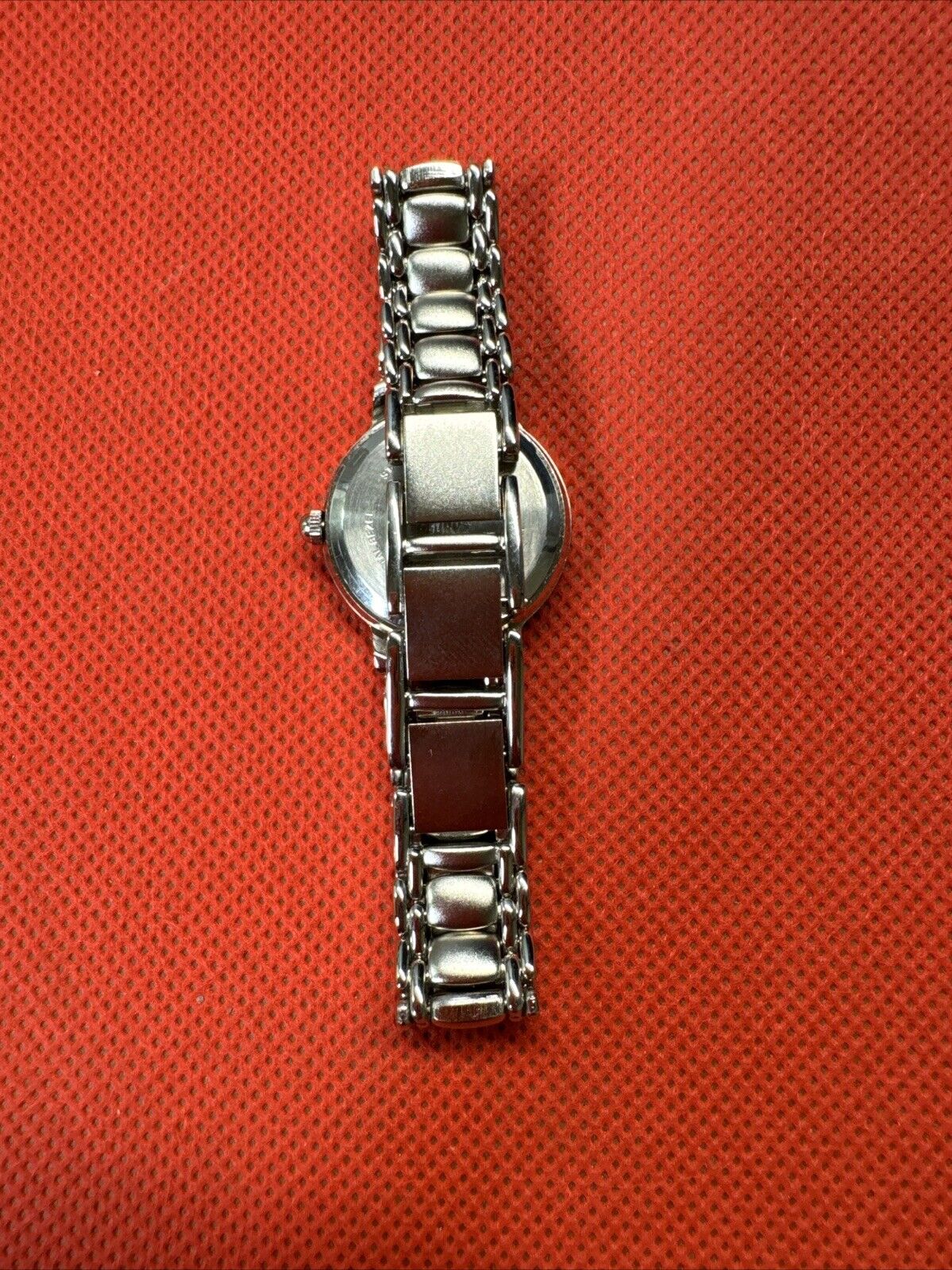 Faded Flory Silver Tone Stainless Steel Watch for Women