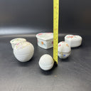 Vintage Trinket Boxes/ Lot Of 6