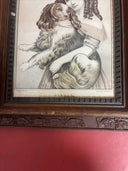 Antique Lithographed and published by James S. Baillie.Lizzie 1888