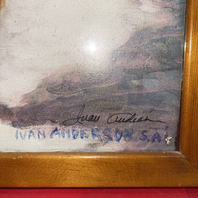 IVAN ANDERSON S.A.i. "SECRETS"  Boy & Girl Print SIGNED & FRAMED