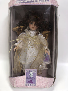 Collectible Memories Genuine Porcelain Doll Limited Edition Hand Crafted