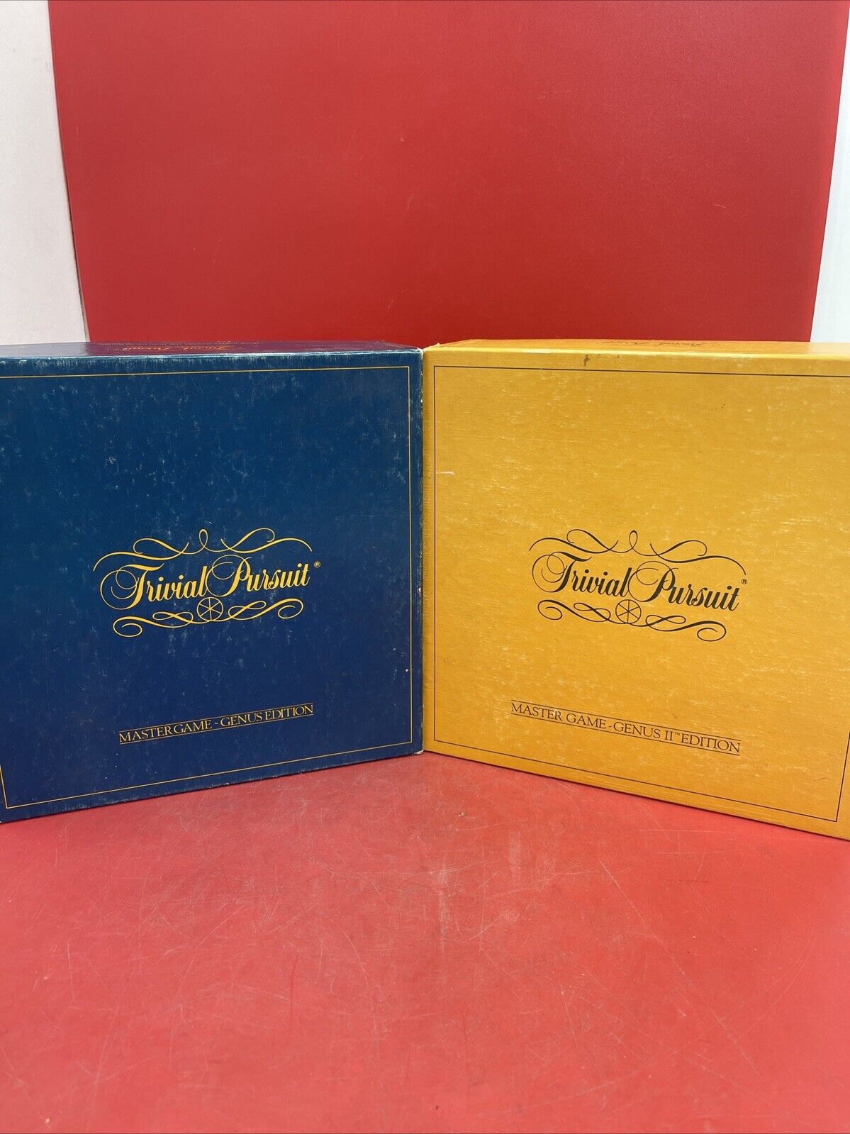 Trivial Pursuit Master Game ~Genus Edition & Genius II Edition Subsidiary   1984