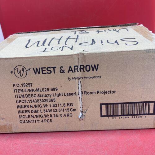 LED Galaxy Sky Light Projector Laser Star Lights with Remote - West & Arrow Lot4