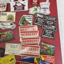 Vintage  Sticker Magnet Large Lot