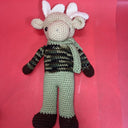 Handmade Crochet Animal Toys Funny Deer Doll Cute Baby Gift
