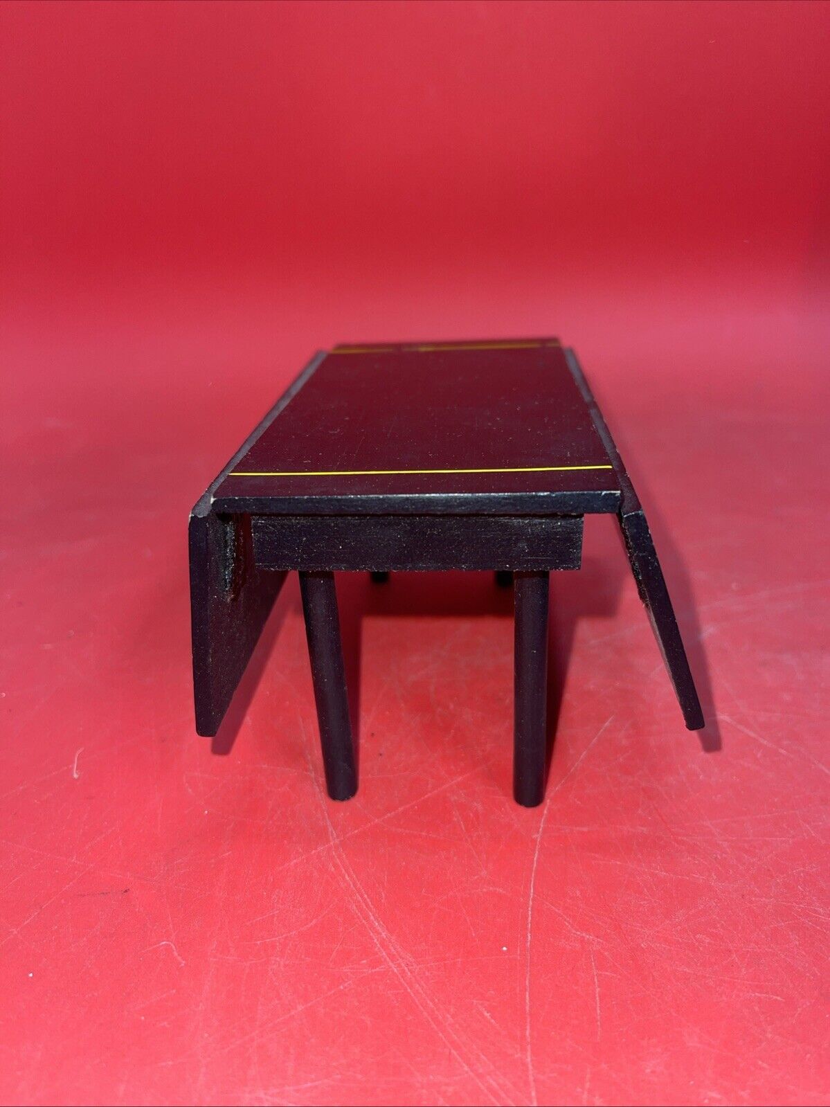 Vintage Pennsylvania Dollhouse Furniture Dutch Hand Painted Table
