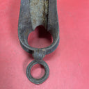 Vintage Myers O.K. H299 Cast Iron Wood Pulley Farm Barn Rope