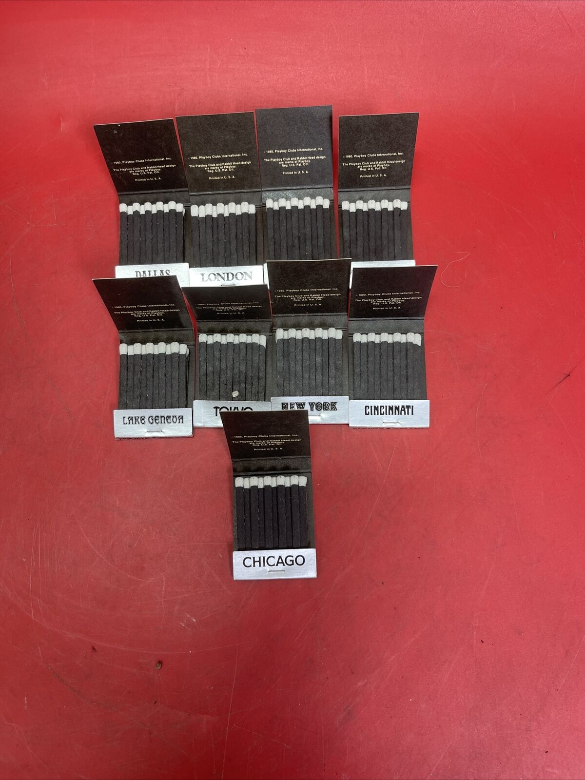 Vintage Playboy Matchbook Lot 9