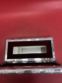 Handmade Flower Embossed Jewelry Box with Mirror Scratch Resistant Interior