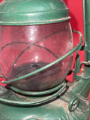 Vintage DIETZ Little Wizzard Vesta New York USA Globe Lantern Dented 12"