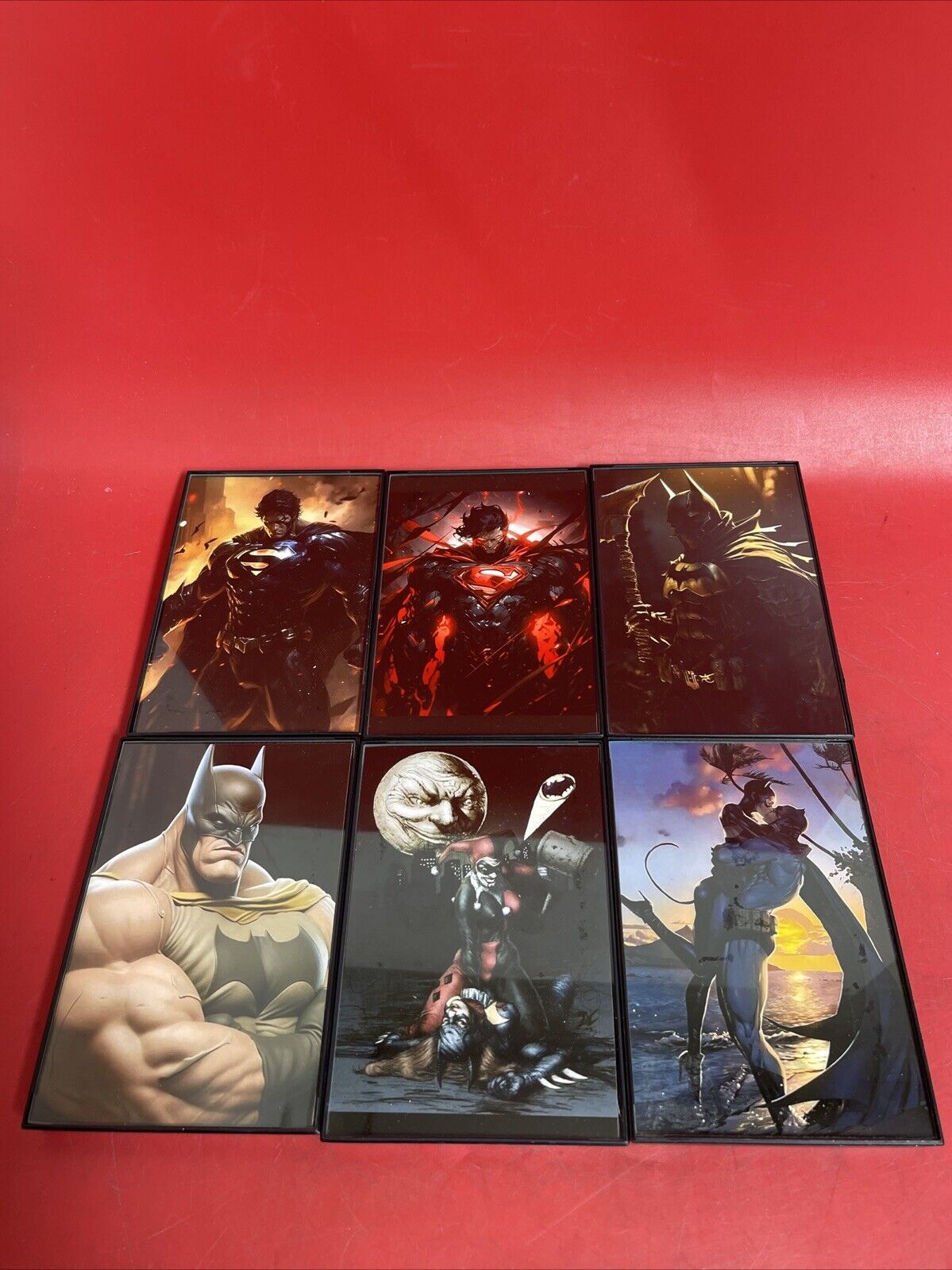 DC Comics Batman & Superman 6”x 4” Poster Print Wall Art Decor Lot 6 #1