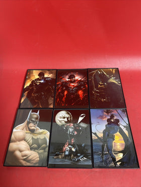 DC Comics Batman & Superman 6”x 4” Poster Print Wall Art Decor Lot 6 #1