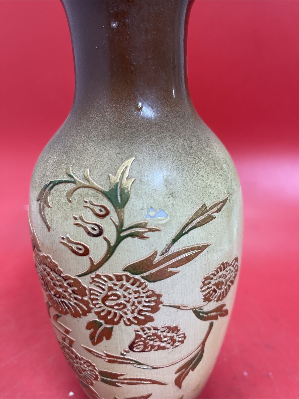 Vase vintage  floral excellent condition