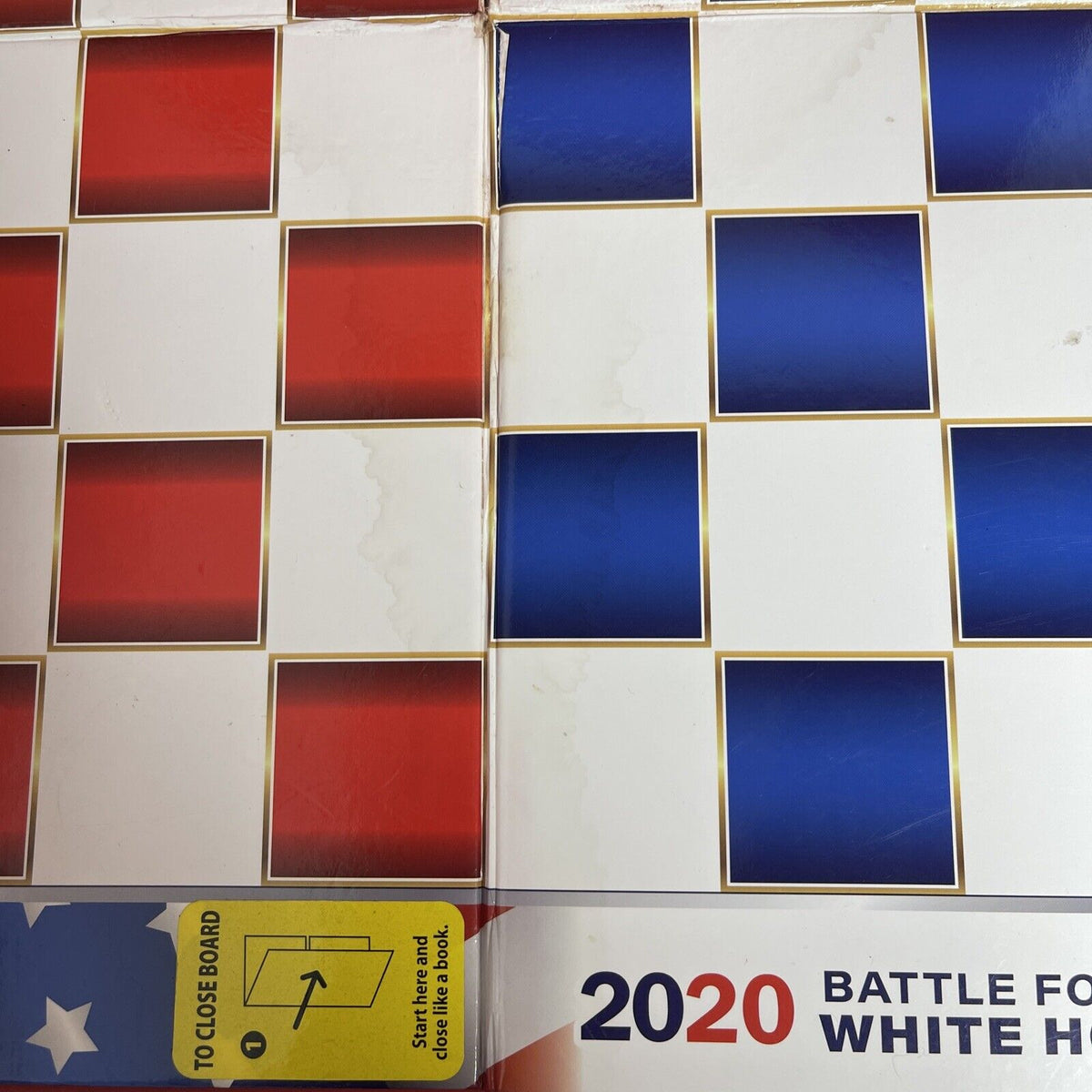 2020 Battle For The White House Chess Set Collectible Limited Edition