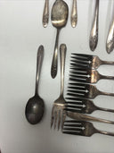 Oneida Community Tudor Plate Queen Bess Flatware 50pc