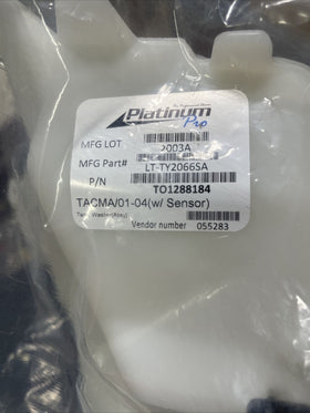 Platinum Pro Coolant Tank Tacma/01-04(w/Sensor)
