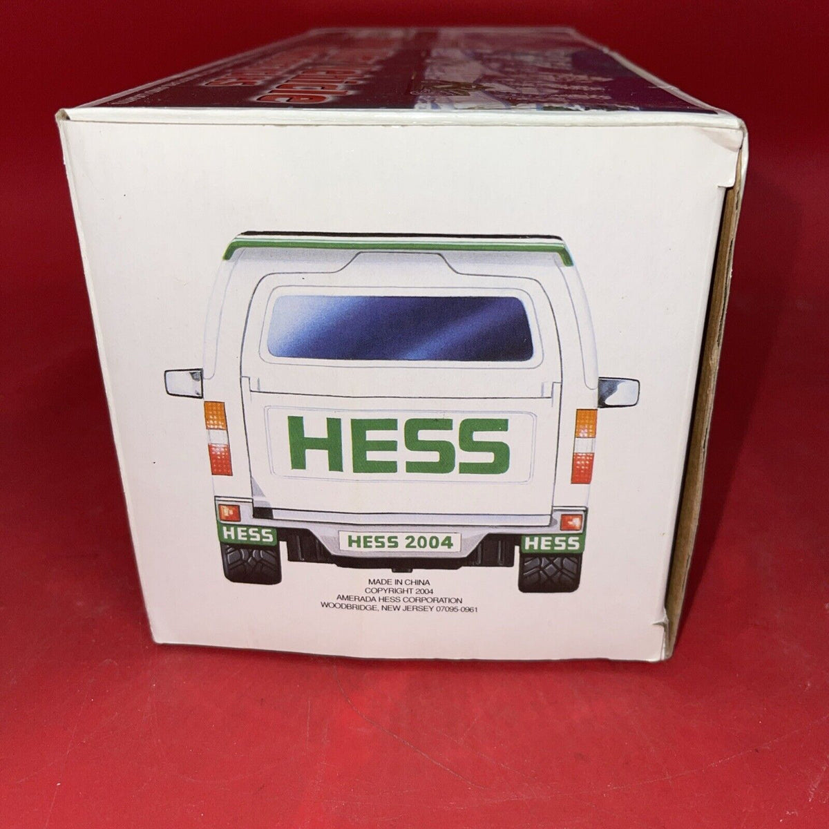 Hess Truck 2004 Sport Utility Vehicle And Motorcycles  Original Box and Bag