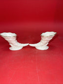 Lenox Cornucopia Small Horn of Plenty 24 Gold, 2 1/2" High, 4" Long Set