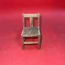 Vintage Dollhouse Miniature Chair Furniture Set 4