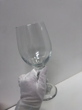 Tall Stemmed Wine Glass Set of 6 Clear Glass