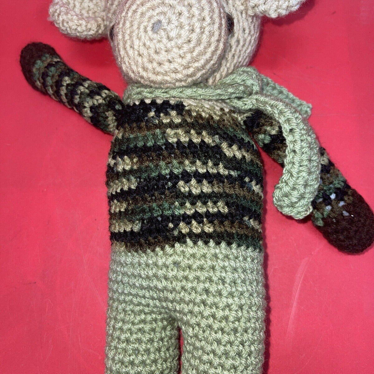 Handmade Crochet Animal Toys Funny Deer Doll Cute Baby Gift