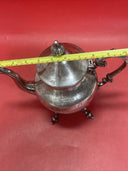 Vintage Birmingham Silver Company BSC Tea/Coffee Pot Silver on Copper