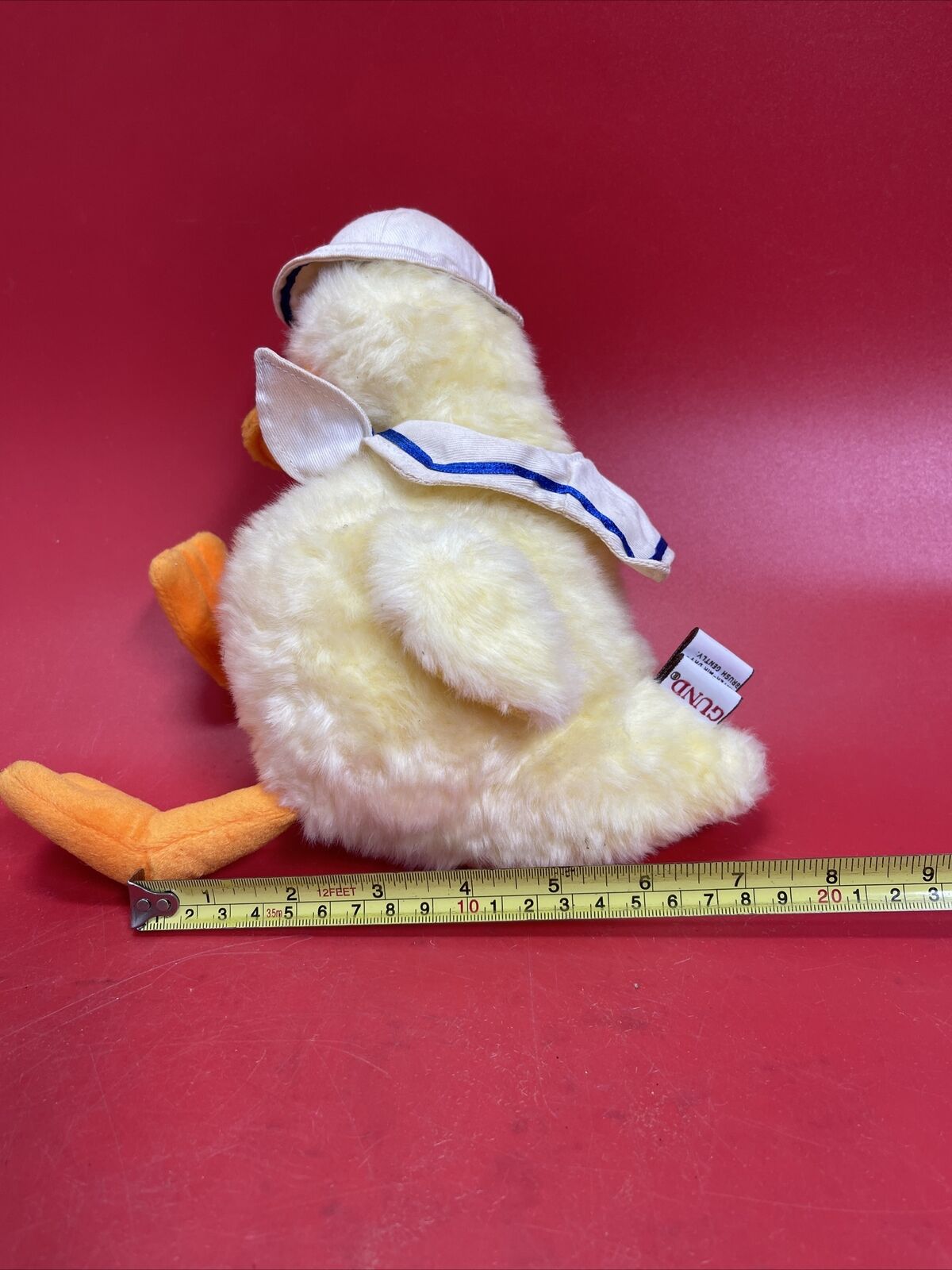Gund Quackerjack Yellow Duck Plush  9Inch 1044 Stuffed Animal Toy