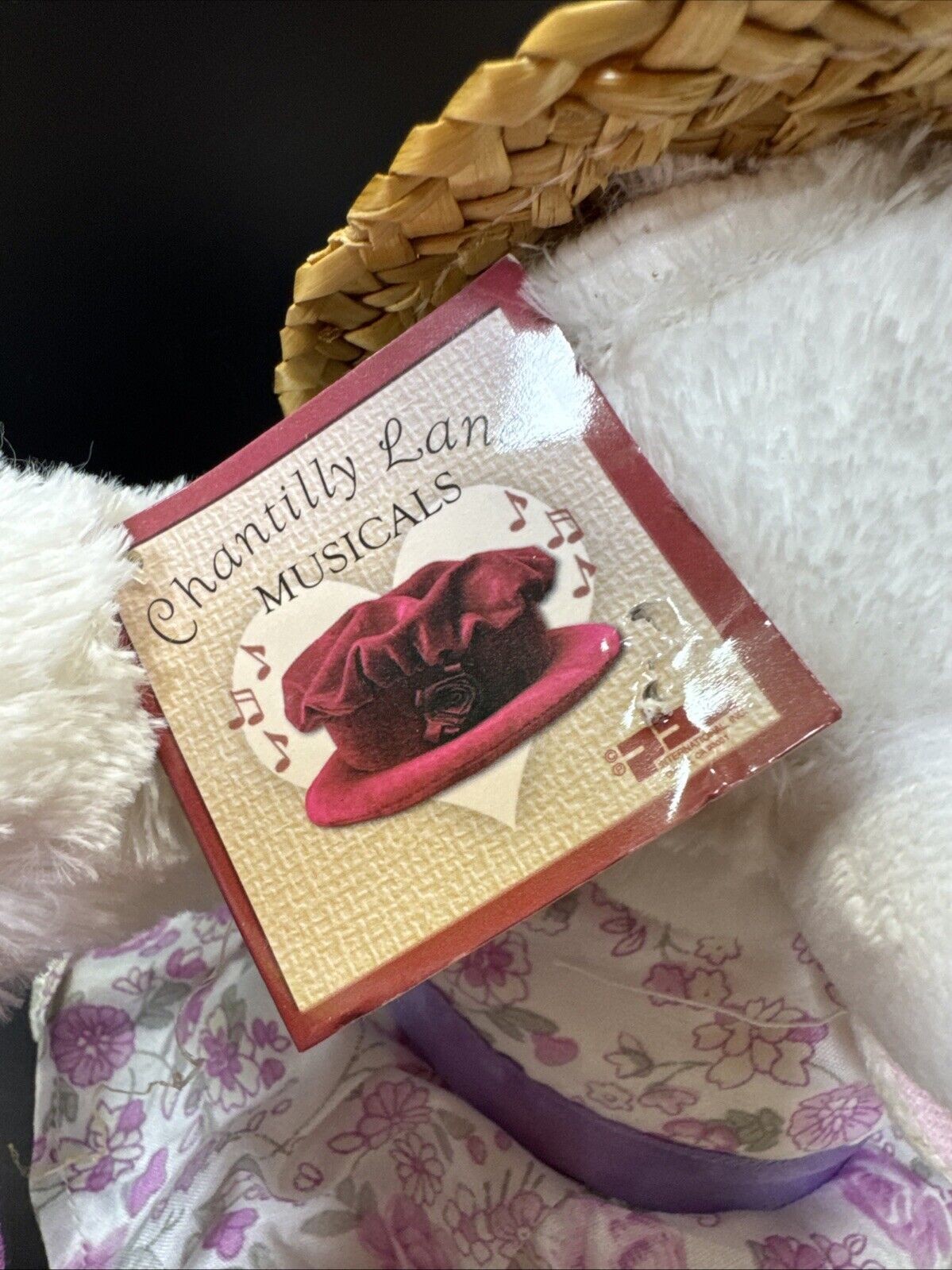 PBC Chantilly Lane Musicals Bear - To Know You Is To Love You/ Only Sings!!!